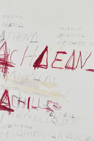 Cy Twombly’s Iliad. Courtesy of Philadelphia Museum of Art