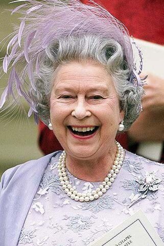 The Queen with the Cartier Williamson Brooch