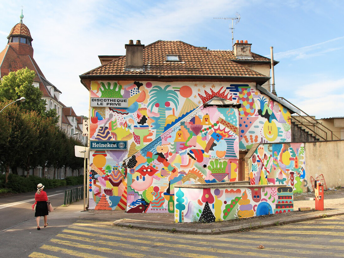 Zosen e Mina Hamada, Besancon, France, for Bienurbain