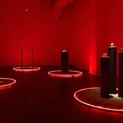 Mari Nagem, The tropics, the moon, and Mars, exhibition view. Courtesy of CUE Art Foundation