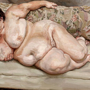 Lucian Freud. Courtesy of Acquavella Galleries