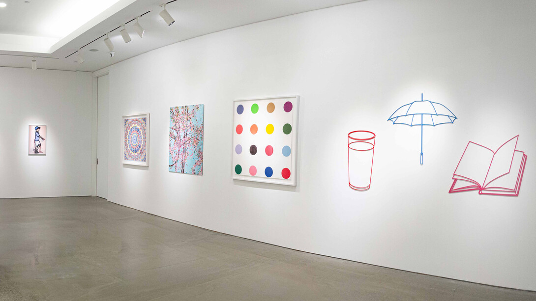 Various artists, Made in Britain, exhibition view. Courtesy of David Benrimon Fine Art