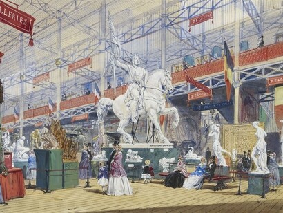 Il Crystal Palace, interno 