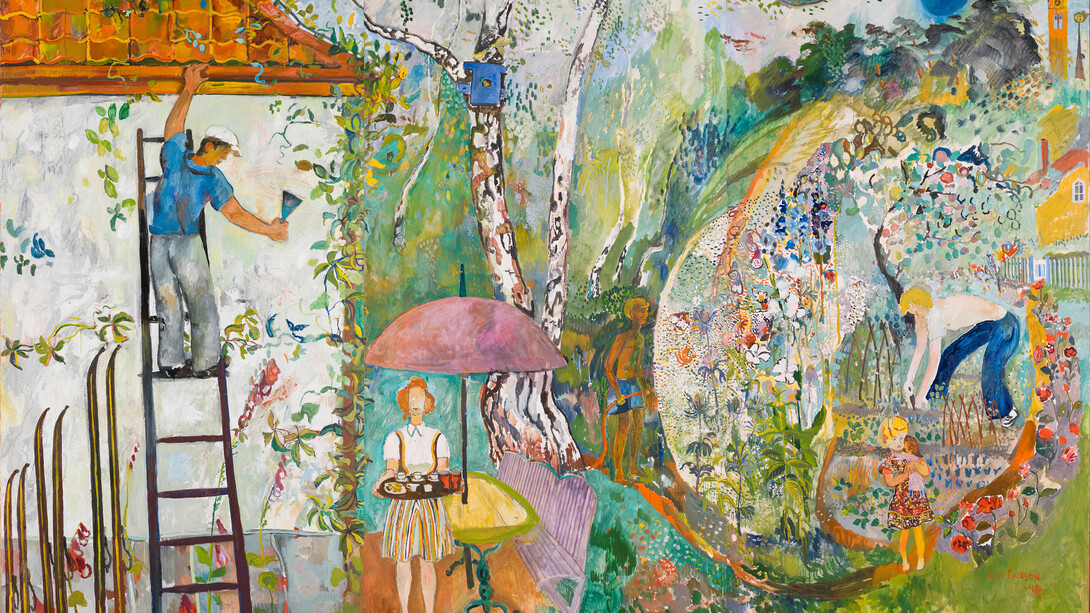 Sven X-et Erixson, Målarens hus/the painter's house, 1942. Courtesy of Moderna Museet