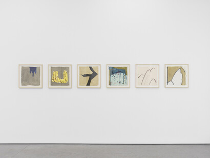 Clara Brörmann et Nino Kvrivishvili, Le regard de l’autre, vue d’exposition. Avec l’aimable autorisation de la Whitehouse Gallery