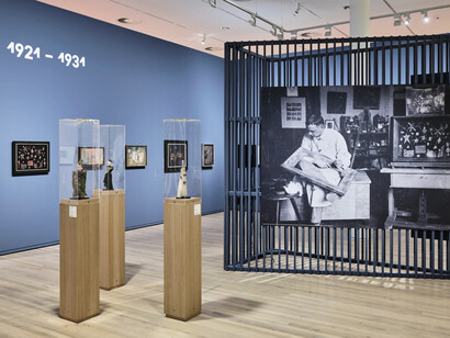 Kosmos Klee, Die sammlung, ausstellungsansicht. Mit freundlicher genehmigung des Zentrum Paul Klee