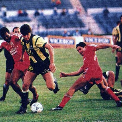 Partita Penarol - America de Cali, finale del 1987