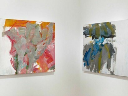 Natalie Edgar, Installation view - titled left to right: Excursions, 2011; Night Life, 2012