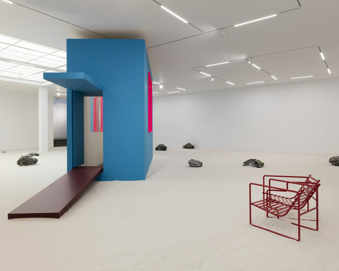 Jean-Pascal Flavien, Exhibition view. Courtesy of Esther Schipper