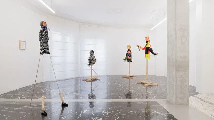 Luca Parise, Surface, friends, fantasy, exhibition view. Courtesy of z2o Sara Zanin Gallery