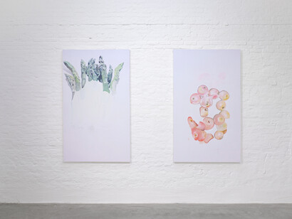 Various artists, After painting after painting (after painting), exhibition view. Courtesy of Plus-One Projects