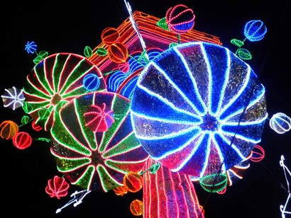 Medellín, Colombia. iluminación navideña