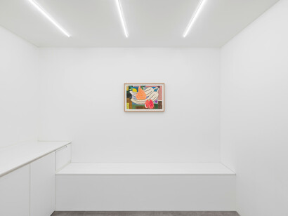 Roots n’ fruits, exhibition view. Courtesy of Galerie Eva Presenhuber
