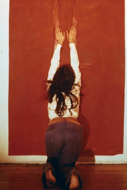 “Untitled” (Body Tracks). © The Estate of Ana Mendieta Collection, L.L.C.
Courtesy Galerie Lelong, New York and Paris and Alison Jacques Gallery, London