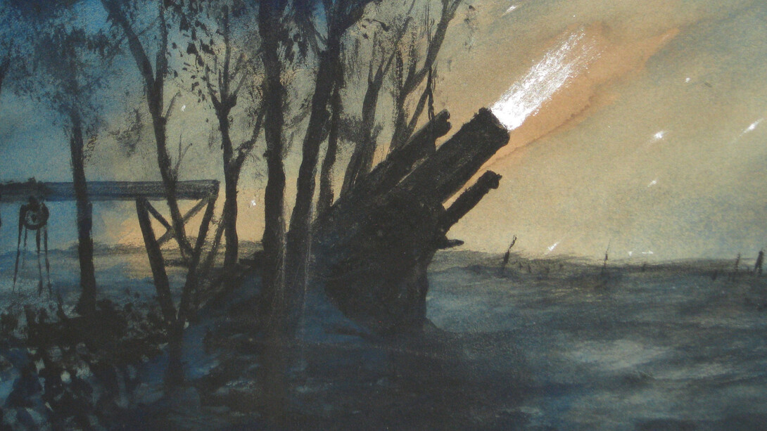 Brushes with War; Art from the Front Line. Courtesy of Kelvingrove Art Gallery and Museum