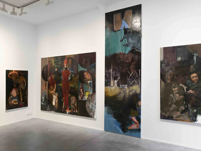 Matthieu Ronsse, Hotel Prado, exhibition view. Courtesy of Galerie Templon