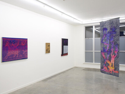 Amanda Curreri, In bocca al lupo, exhibition view. Courtesy of Romer Young Gallery