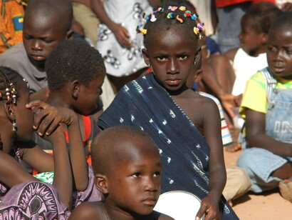 Bambini del Burkina Faso