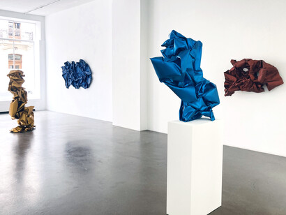 Hans Kupelwieser and Rudolf Polanszky, exhibition view. Courtesy of Galerie Mezzanin