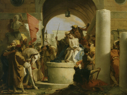 GIOVANNI BATTISTA TIEPOLO (1696–1770)
Dornenkrönung Christi, nach 1753