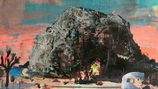 Marius Bercea The Flame of the Little Match Girl 2013 Oil on canvas 45 x 50 cm / (17¾ x 19¾ in), courtesy of the artist and Blain|Southern, copyright the artist
