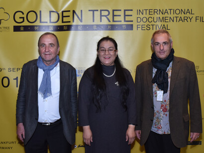 Wang Libin with Karnick and Kalomenopoulos