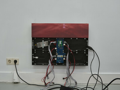 Filipp Grouvnob and Rodrigo Red Sandoval, Out of time. Courtesy of Josilda da Conceição 