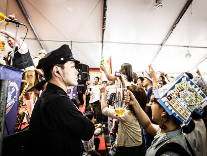 La sicurezza all’Oktoberfest di Odaiba

