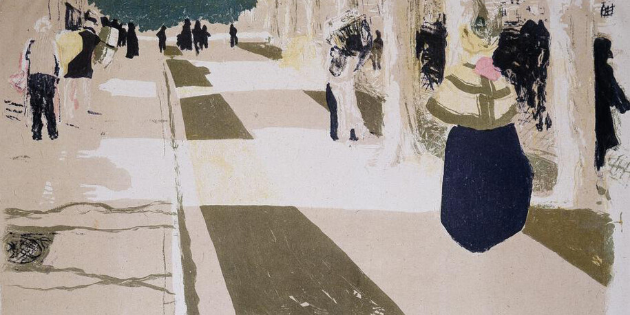 Édouard Vuillard, The Avenue (1899)