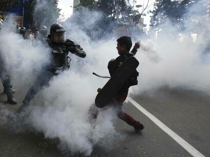 Las protestas del pasado enero fueron tan intensas que la policía utilizó gases para dispersar a los manifestantes