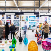 Various artists, Sussex Art Fair past edition, exhibition view. Courtesy of Sussex Art Fair