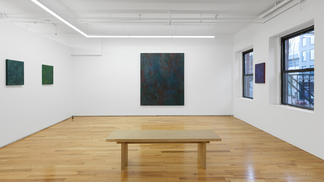 Gwen Hollingsworth, Walking in circles in the night, exhibition view. Courtesy of island gallery