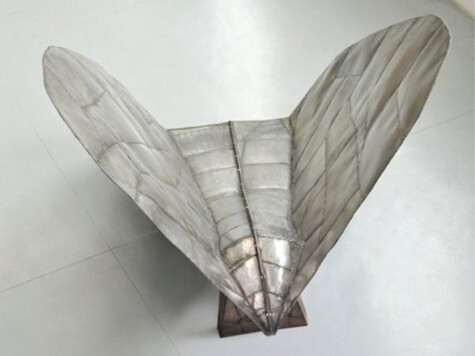 Magdalena Abakanowicz, Big Wings Flyer, 2007-2008, acciaio inossidabile