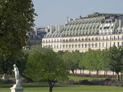 Le Meurice, Paris, Facade