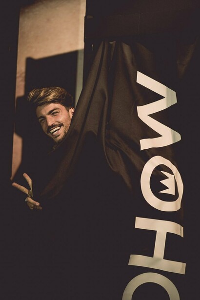 Mariano Di Vaio at the premises of Nohow in Milan