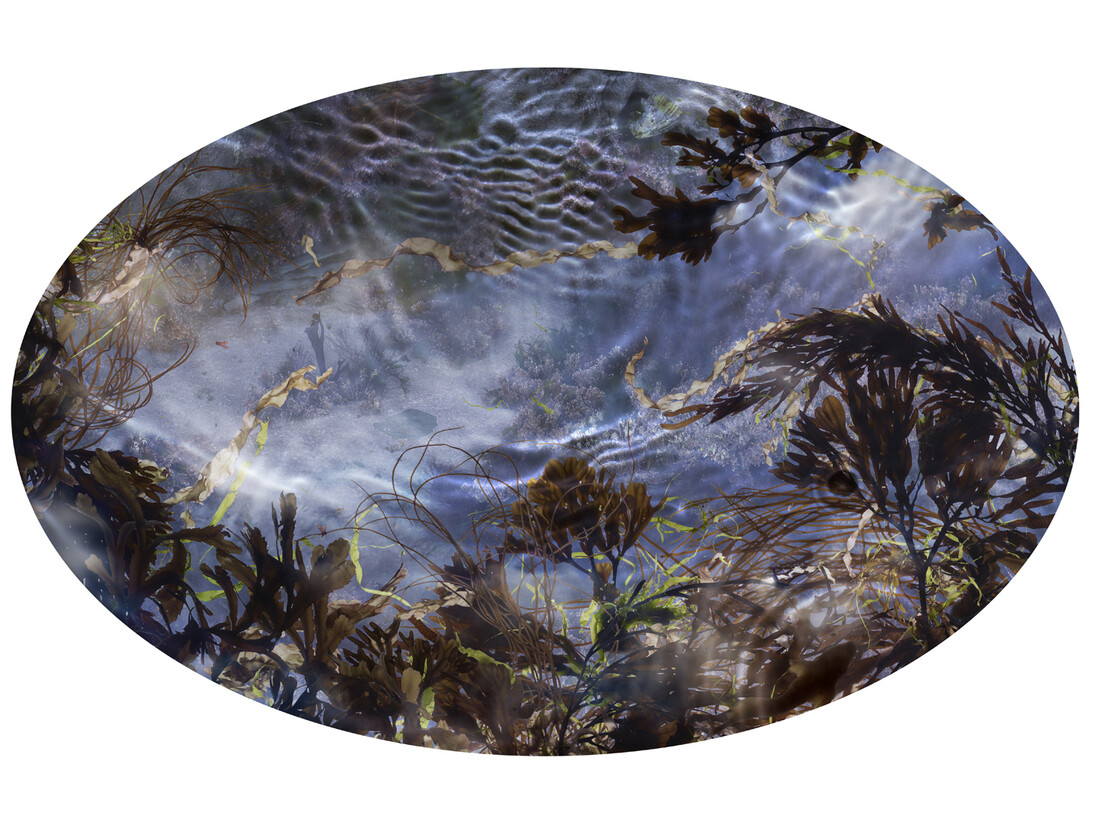 Susan Derges, Tide Pool 39, Unique C type print, 49.3 x 76.2 cm, 19.4 x 30 inches