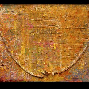 Frank Bowling, Squashed Unicorn, 1983, Acrylic on canvas, 182 x 261 cm, 71 5/8  x 102 3/4 in, Image courtesy of the Artist and Hales Gallery, London, Copyright of the Artist