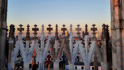 Uno sguardo sulla città - Duomo di Milano. Photo credits Veneranda Fabbrica del Duomo 