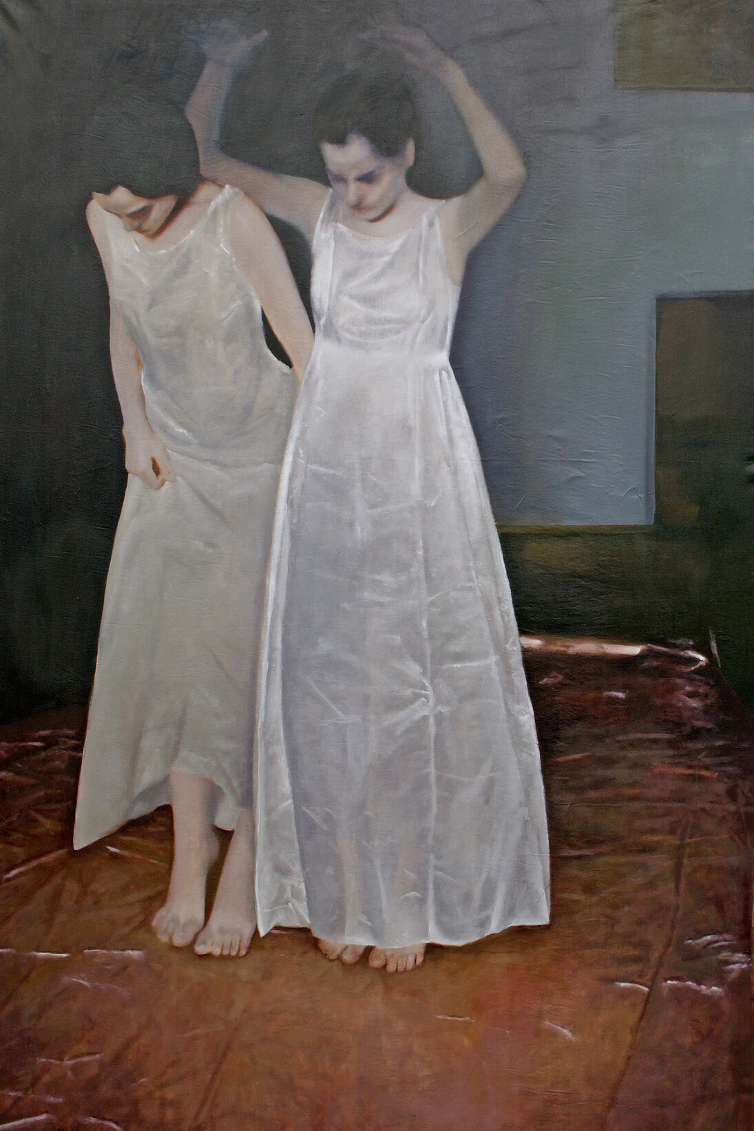 Dipping Into matter - installation view. Detail