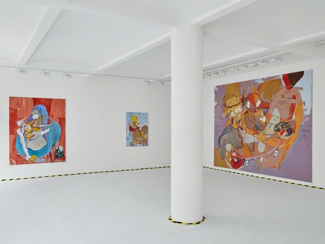 Stefanie Heinze, Exhibition view. Courtesy of Pippy Houldsworth Gallery