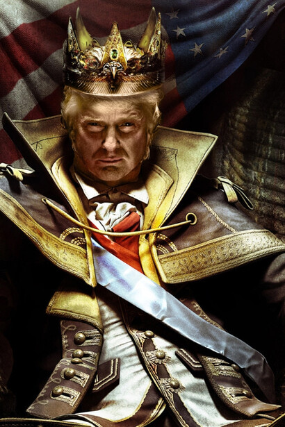 Donald Trump as Zeus