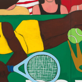 Alvin Armstrong, Tiebreaker, 2024. Courtesy of Anna Zorina Gallery 