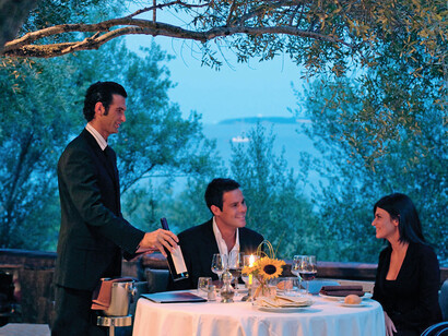 Ristoranti dell’Hotel Capo d’Orso con vista mozzafiato sul mare del Nord Sardegna