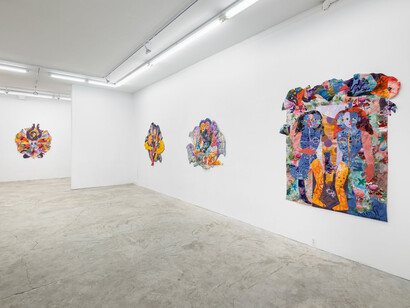 Maria Guzmán Capron, Solo pienso en volver a verte, exhibition view. Courtesy of Lyles & King Gallery