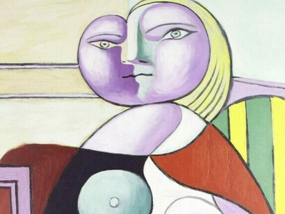 Pablo Picasso, Lesung, Detail