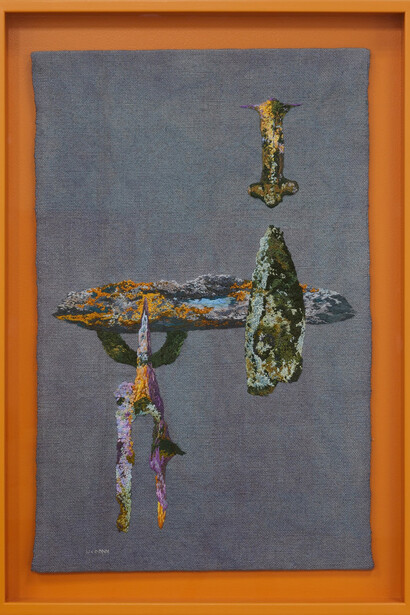 Plus 1, artwork in exhibition. Courtesy of Jhana Millers Gallery