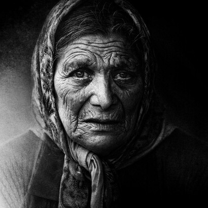 Os sem-teto. Foto: Lee Jeffries