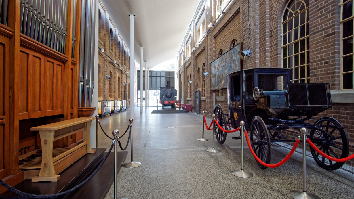 Link gallery, exhibition view. Courtesy of Newcastle Museum