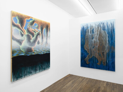 Didier William, Lot bò D'lo A, exhibition view. Courtesy of Galerie Peter Kilchmann 