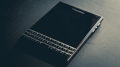 Celular Blackberry Passporte, modelo lançado em 2014